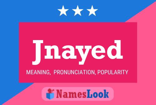 ملصق اسم Jnayed