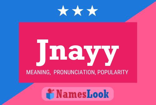 ملصق اسم Jnayy