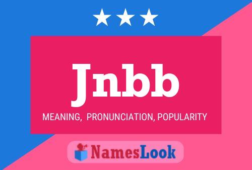 ملصق اسم Jnbb