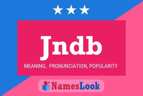 ملصق اسم Jndb