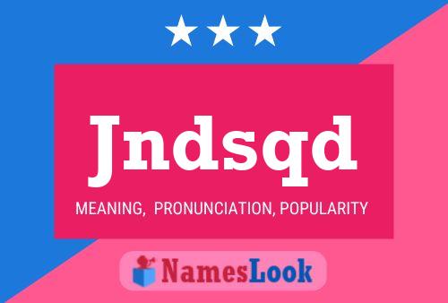 ملصق اسم Jndsqd