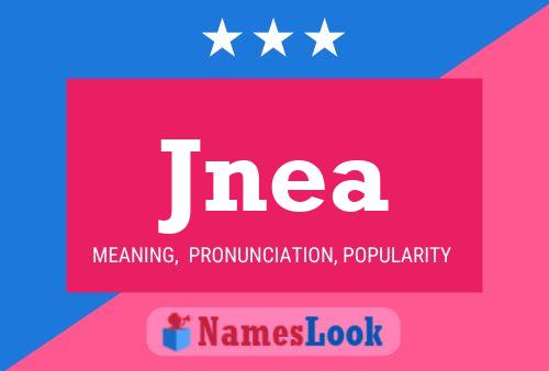 ملصق اسم Jnea