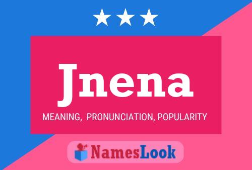 ملصق اسم Jnena