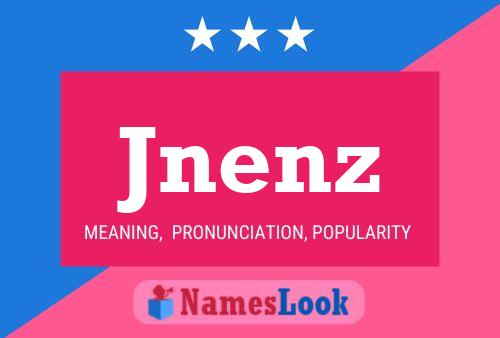 ملصق اسم Jnenz