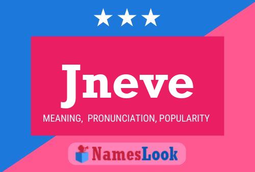 ملصق اسم Jneve