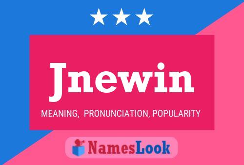 ملصق اسم Jnewin