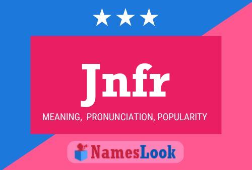 ملصق اسم Jnfr