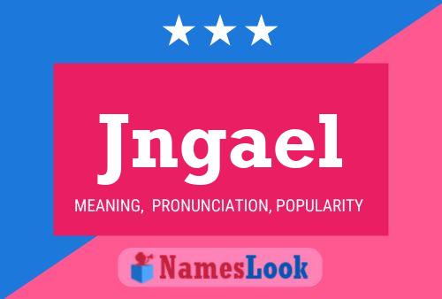 ملصق اسم Jngael