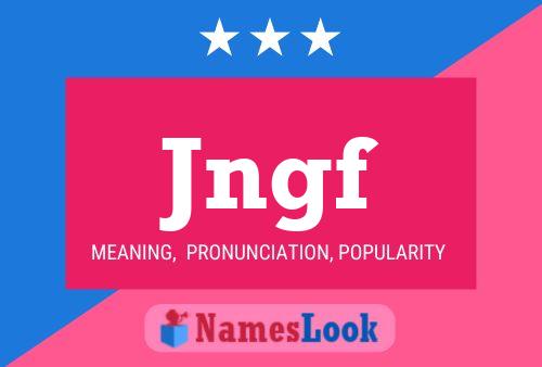 ملصق اسم Jngf