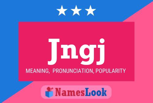 ملصق اسم Jngj