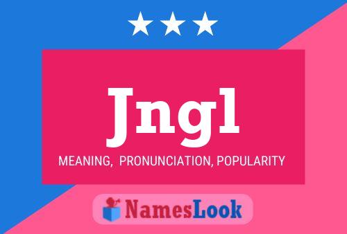 ملصق اسم Jngl