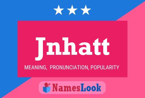 ملصق اسم Jnhatt