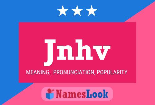 ملصق اسم Jnhv