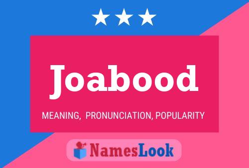 ملصق اسم Joabood