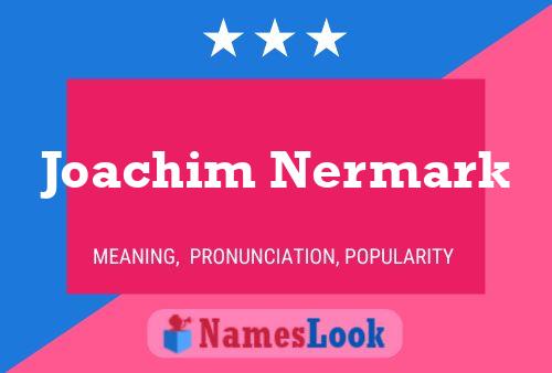 ملصق اسم Joachim Nermark