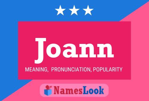 ملصق اسم Joann