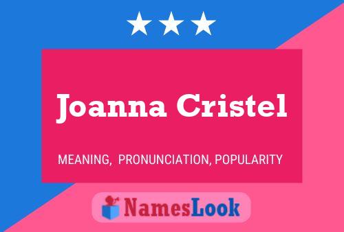 ملصق اسم Joanna Cristel