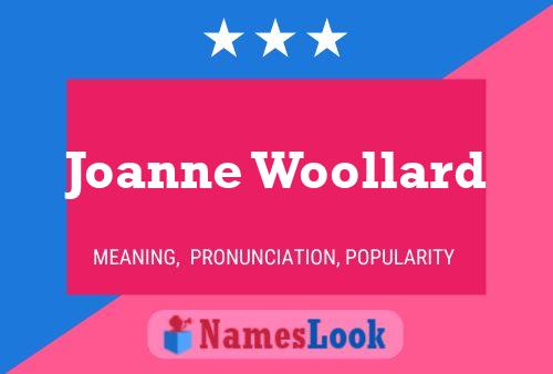 ملصق اسم Joanne Woollard