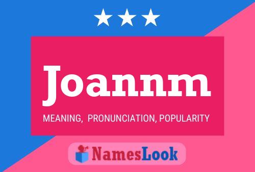 ملصق اسم Joannm