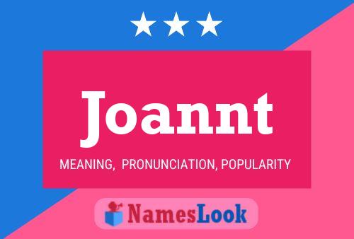 ملصق اسم Joannt