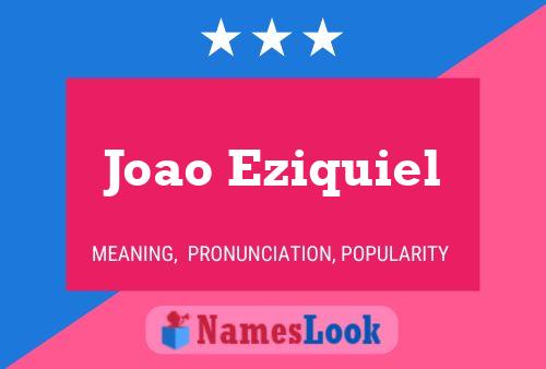 ملصق اسم Joao Eziquiel