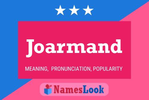 ملصق اسم Joarmand