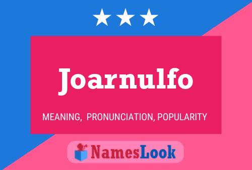 ملصق اسم Joarnulfo