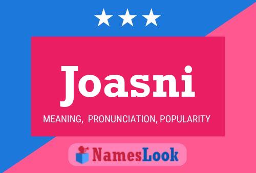 ملصق اسم Joasni