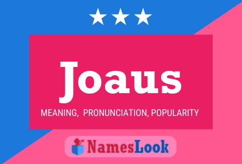 ملصق اسم Joaus