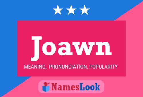 ملصق اسم Joawn