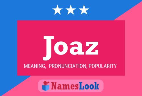 ملصق اسم Joaz