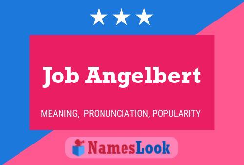 ملصق اسم Job Angelbert