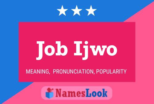 ملصق اسم Job Ijwo