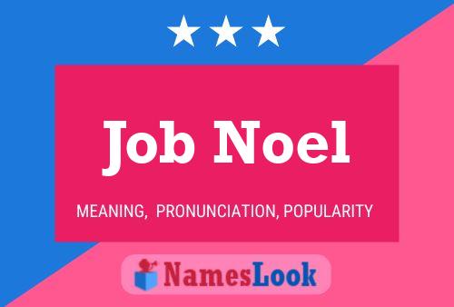 ملصق اسم Job Noel