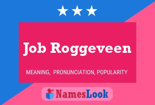 ملصق اسم Job Roggeveen