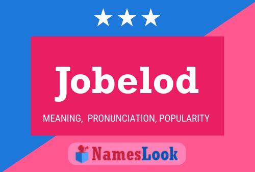 ملصق اسم Jobelod