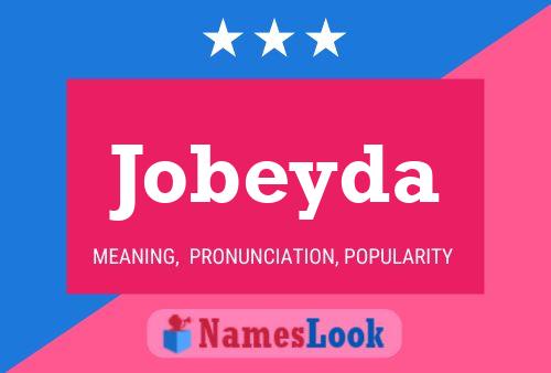 ملصق اسم Jobeyda