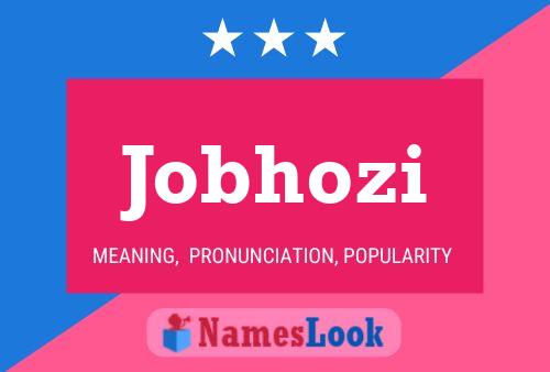 ملصق اسم Jobhozi