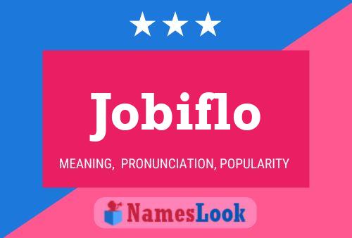 ملصق اسم Jobiflo