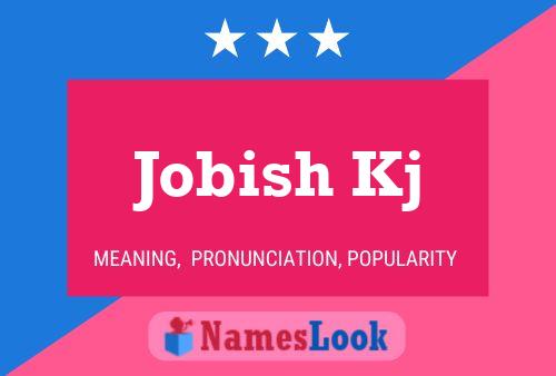 ملصق اسم Jobish Kj