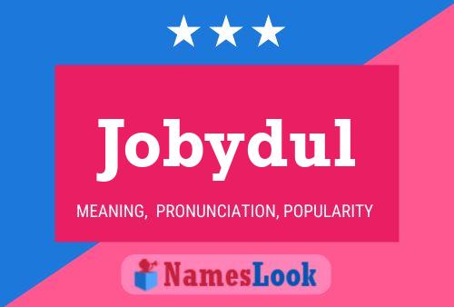 ملصق اسم Jobydul