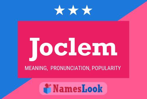 ملصق اسم Joclem