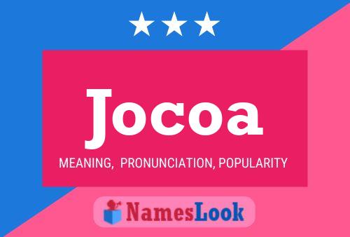 ملصق اسم Jocoa