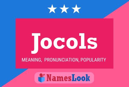 ملصق اسم Jocols