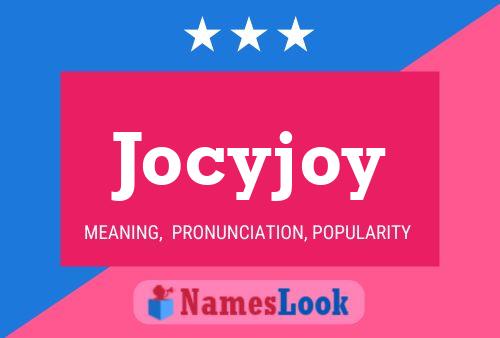 ملصق اسم Jocyjoy