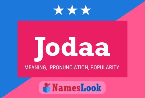 ملصق اسم Jodaa