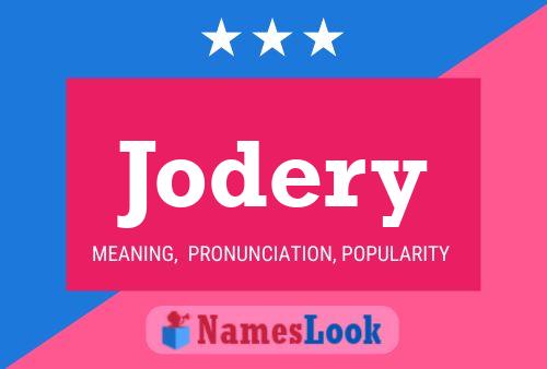 ملصق اسم Jodery