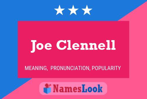 ملصق اسم Joe Clennell