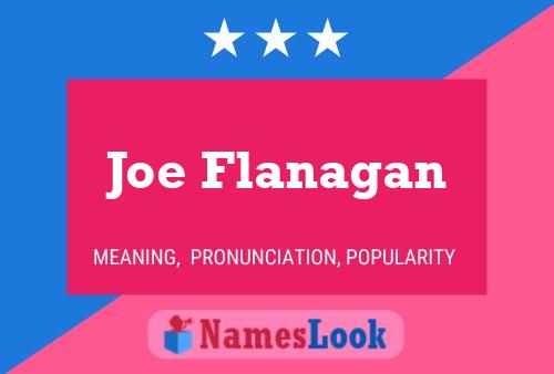 ملصق اسم Joe Flanagan