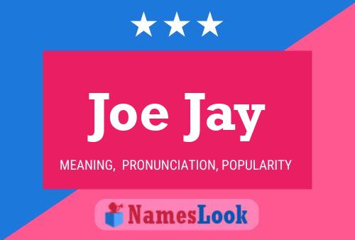 ملصق اسم Joe Jay